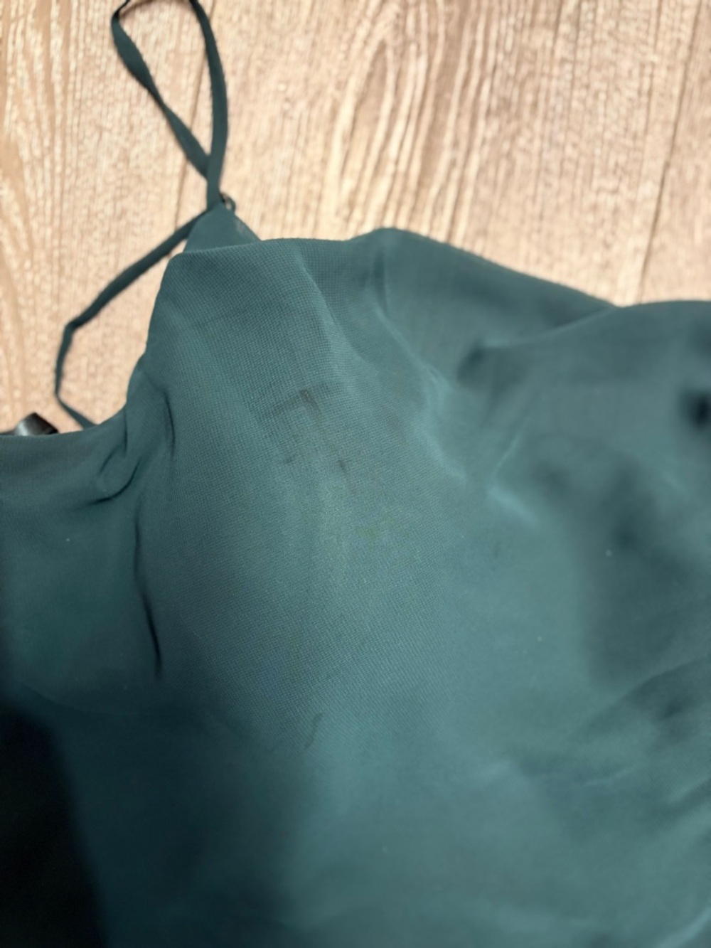 Kennedy blue Felicity Bridesmaid dress in forest green - Picture 8 of 12